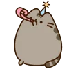 🥳 Эмодзи «🍚 Pusheen Кот» для Telegram