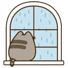 🌧️ Эмодзи «🍚 Pusheen Кот» для Telegram