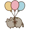 🎈 Эмодзи «🍚 Pusheen Кот» для Telegram