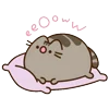 😺 Эмодзи «🍚 Pusheen Кот» для Telegram