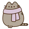 🧣 Эмодзи «🍚 Pusheen Кот» для Telegram