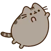 😺 Эмодзи «🍚 Pusheen Кот» для Telegram