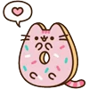 🍩 Эмодзи «🍚 Pusheen Кот» для Telegram