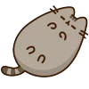 😴 Эмодзи «🍚 Pusheen Кот» для Telegram