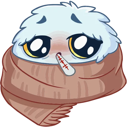 🤒 Эмодзи «Пушистик» для Telegram