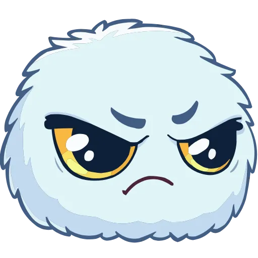 🤨 Эмодзи «Пушистик» для Telegram