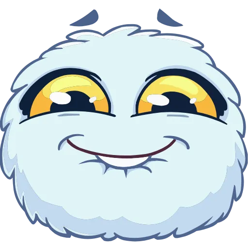 😁 Эмодзи «Пушистик» для Telegram