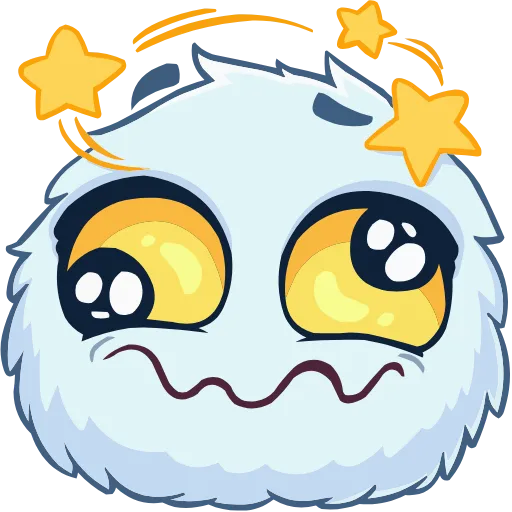 🥴 Эмодзи «Пушистик» для Telegram