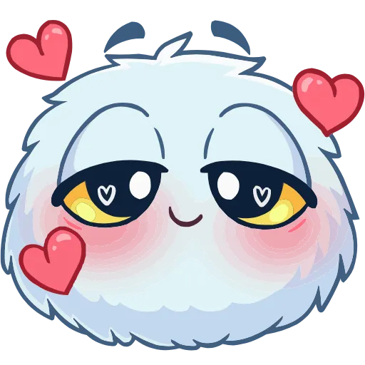 🥰 Эмодзи «Пушистик» для Telegram