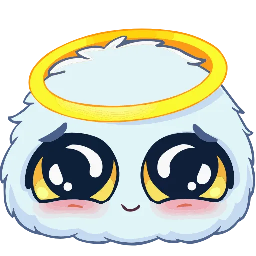 😇 Эмодзи «Пушистик» для Telegram