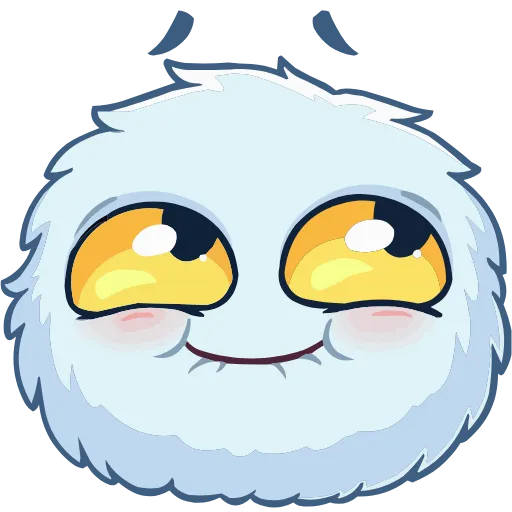 😊 Эмодзи «Пушистик» для Telegram