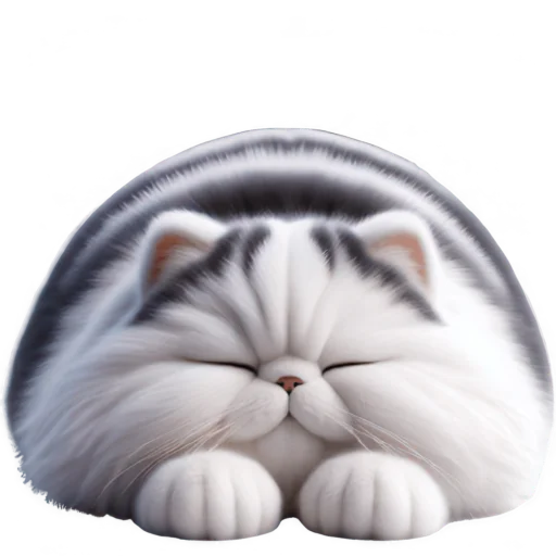 😴 Стикер «Милый пушистик» для Telegram