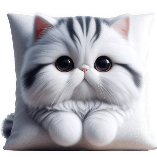 🌜 Стикер «Милый пушистик» для Telegram