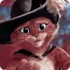 😊 Эмодзи «Кот в сапогах 2» для Telegram
