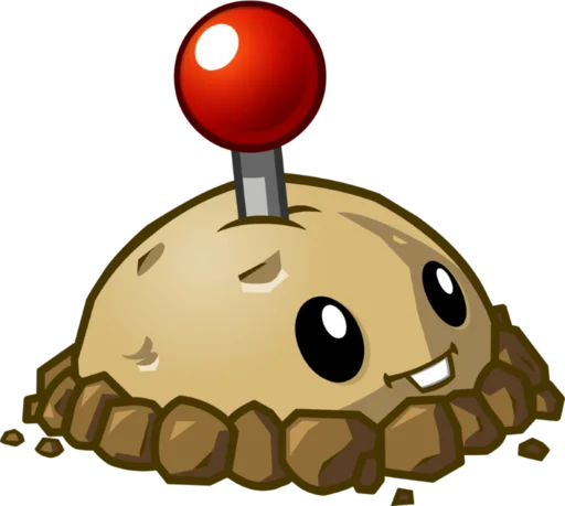 🥔 Стикер «Plants vs Zombies 2» для Telegram