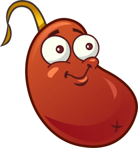 🫘 Стикер «Plants vs Zombies 2» для Telegram