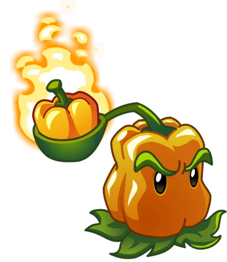 🫑 Стикер «Plants vs Zombies 2» для Telegram