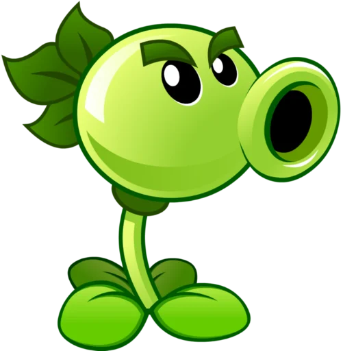 🫛 Стикер «Plants vs Zombies 2» для Telegram