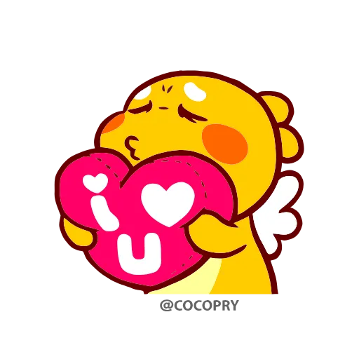 ❤️ Эмодзи «Qoobee Agapi -» для Telegram