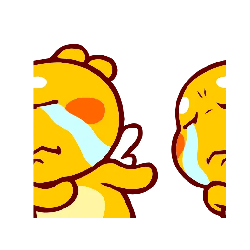 😭 Эмодзи «Qoobee Agapi -» для Telegram