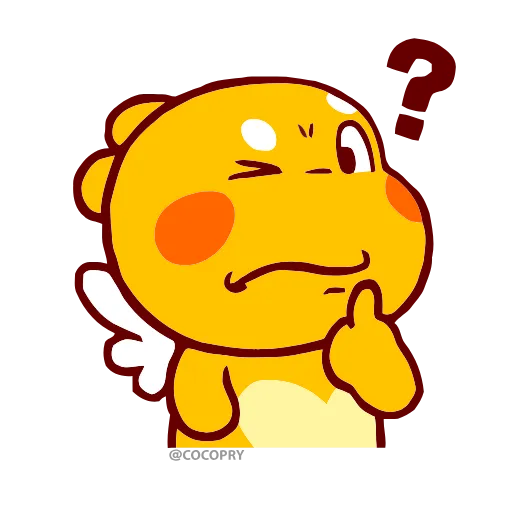 🤔 Эмодзи «Qoobee Agapi -» для Telegram