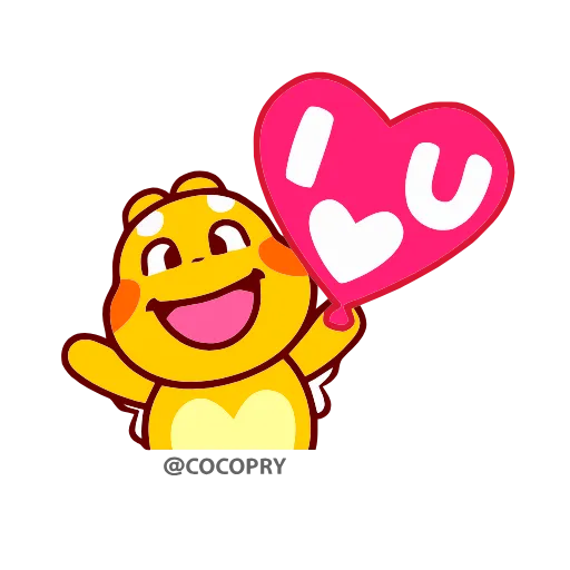 ❤️ Эмодзи «Qoobee Agapi -» для Telegram
