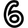 6⃣ Эмодзи «font #letters #буквы» для Telegram