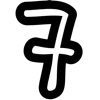 7⃣ Эмодзи «font #letters #буквы» для Telegram