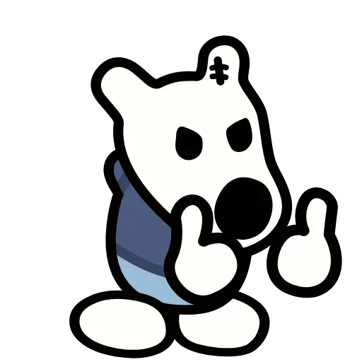 👍 Эмодзи «Doggy #emoji #font #decor» для Telegram