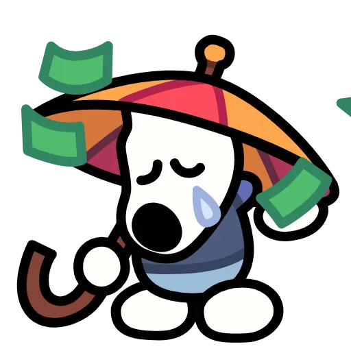 😢 Эмодзи «Doggy #emoji #font #decor» для Telegram