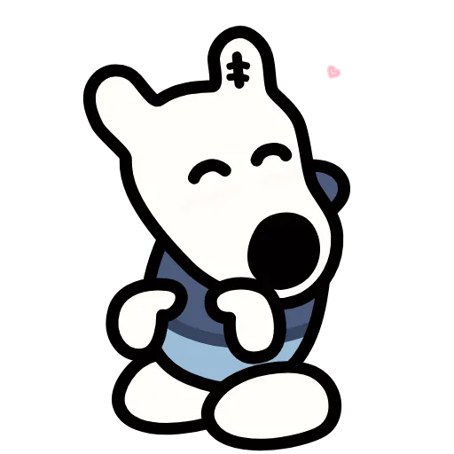 ☺️ Эмодзи «Doggy #emoji #font #decor» для Telegram