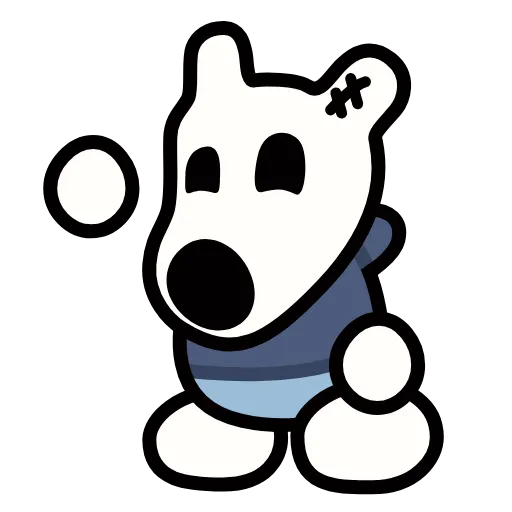 👋 Эмодзи «Doggy #emoji #font #decor» для Telegram