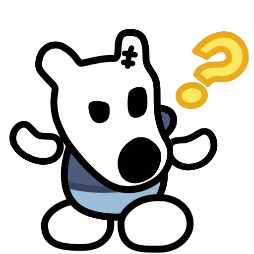 ❓ Эмодзи «Doggy #emoji #font #decor» для Telegram