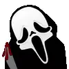 🔪 Эмодзи «Darkness #horror #halloween» для Telegram