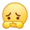 😔 Эмодзи «QQ Face» для Telegram