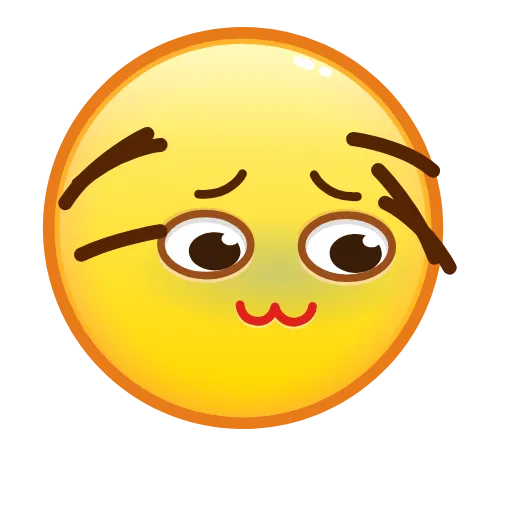 🤔 Стикер «QQ Face» для Telegram