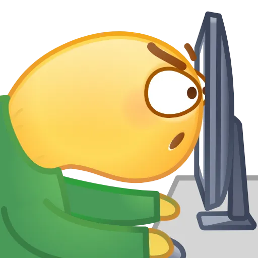 😨 Стикер «QQ Face» для Telegram