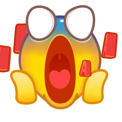 😱 Стикер «QQ Face» для Telegram