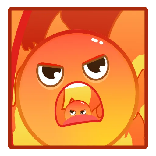 😠 Стикер «QQ Face» для Telegram