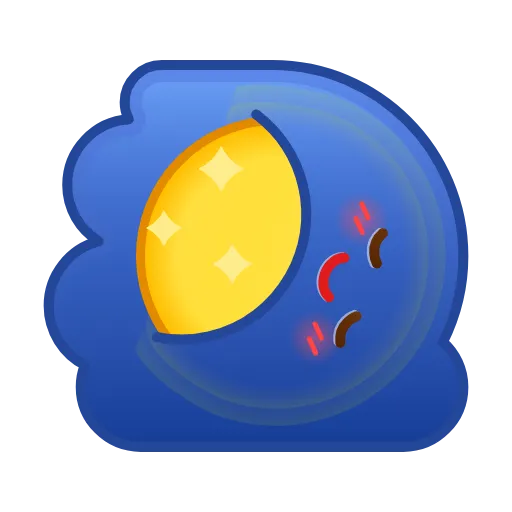 🌙 Эмодзи «Qqsuperemoji» для Telegram