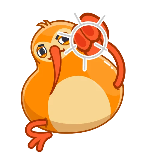 🤨 Эмодзи «Qiwi Кошелёк» для Telegram