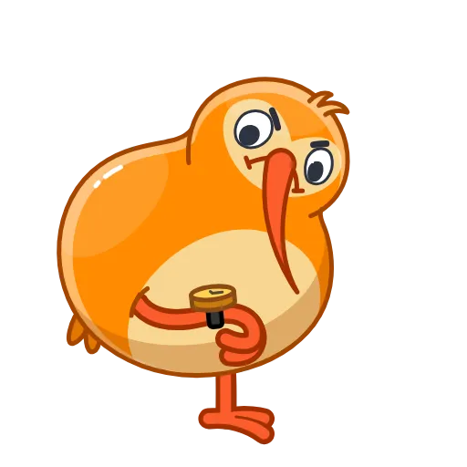 🕡 Эмодзи «Qiwi Кошелёк» для Telegram