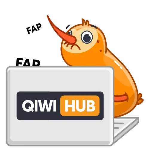 😏 Эмодзи «Qiwi Кошелёк» для Telegram