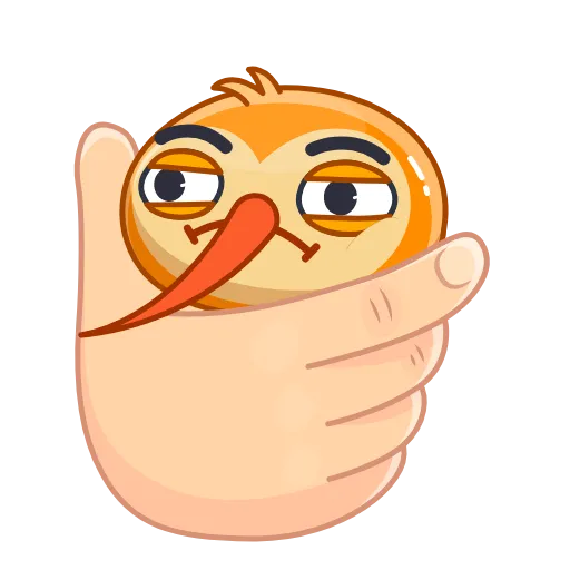 🤔 Эмодзи «Qiwi Кошелёк» для Telegram