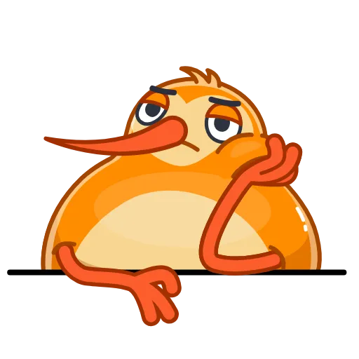 😕 Эмодзи «Qiwi Кошелёк» для Telegram