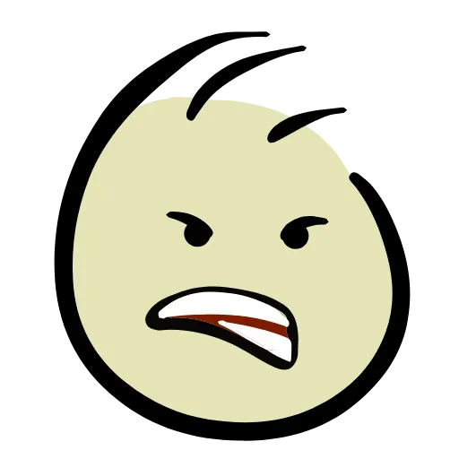 😠 Эмодзи «Qonshy Emoji» для Telegram
