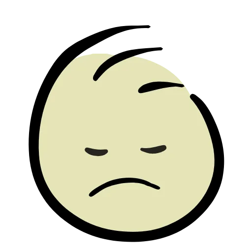 😔 Эмодзи «Qonshy Emoji» для Telegram