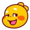 😼 Эмодзи «🤗 QooBee dragon emoji» для Telegram