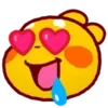 🤤 Эмодзи «🤗 QooBee dragon emoji» для Telegram