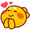 🥰 Эмодзи «🤗 QooBee dragon emoji» для Telegram